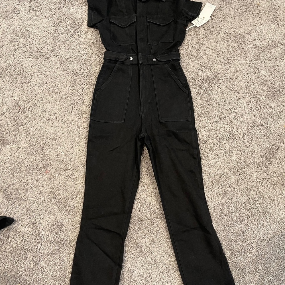 Good American Classic Black Jumpsuit - Picture 4 of 6